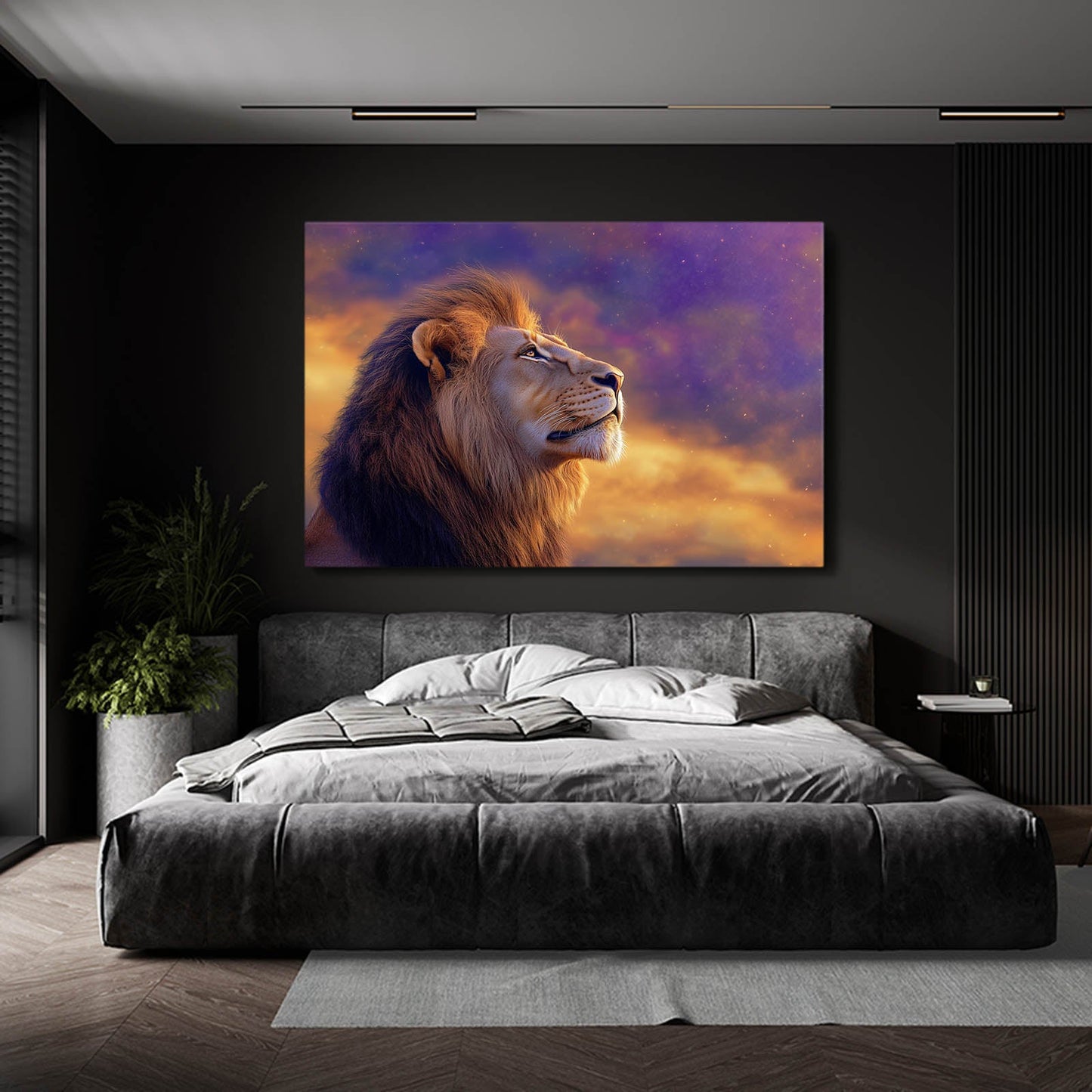 Realistic Lion Art