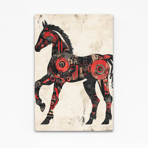 Reddish Horse Canvas Art