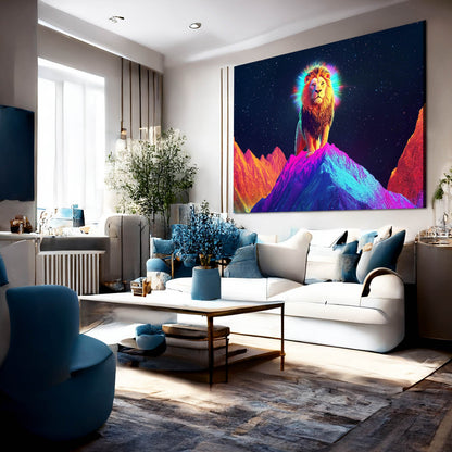 Regal Lion Wall Decor
