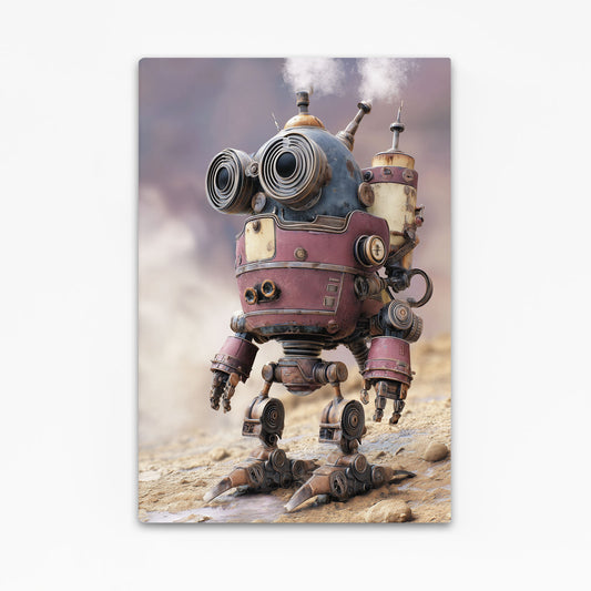 Rose Cloud Robot Steampunk Canvas – rose cloud robot steampunk canvas print