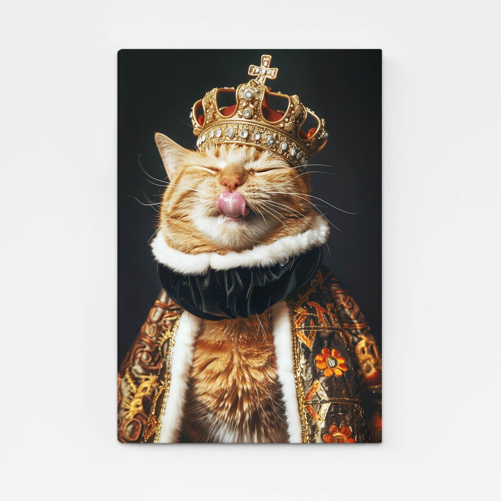 Royal Attitude Cat Art