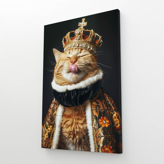 Royal Attitude Cat Art