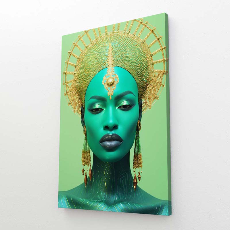 Royal Emerald African Wall Art