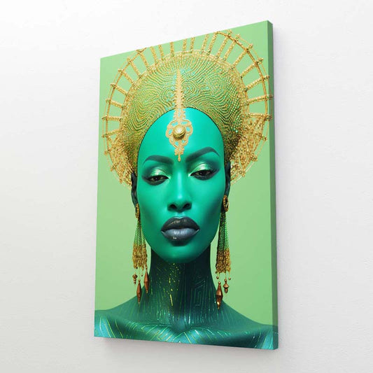 Royal Emerald African Wall Art