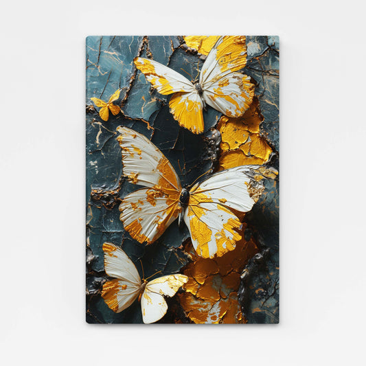 Royal Gilded Butterflies Wall Art
