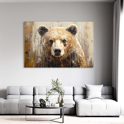 Rustic Bear Wall Art