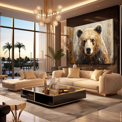 Rustic Bear Wall Art