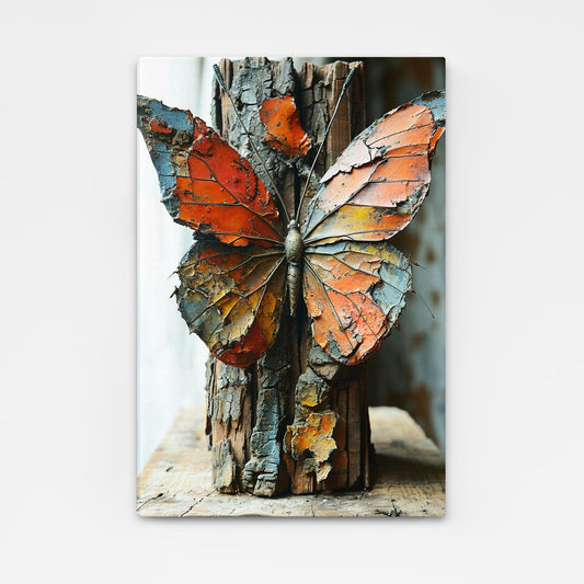 Rustic Butterfly Wall Art