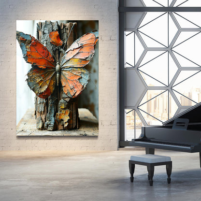 Rustic Butterfly Wall Art