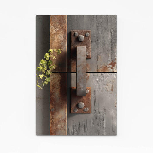 Rustic Metal Hardware Farmhouse Wall Art – rustic metal hardware farmhouse canvas print