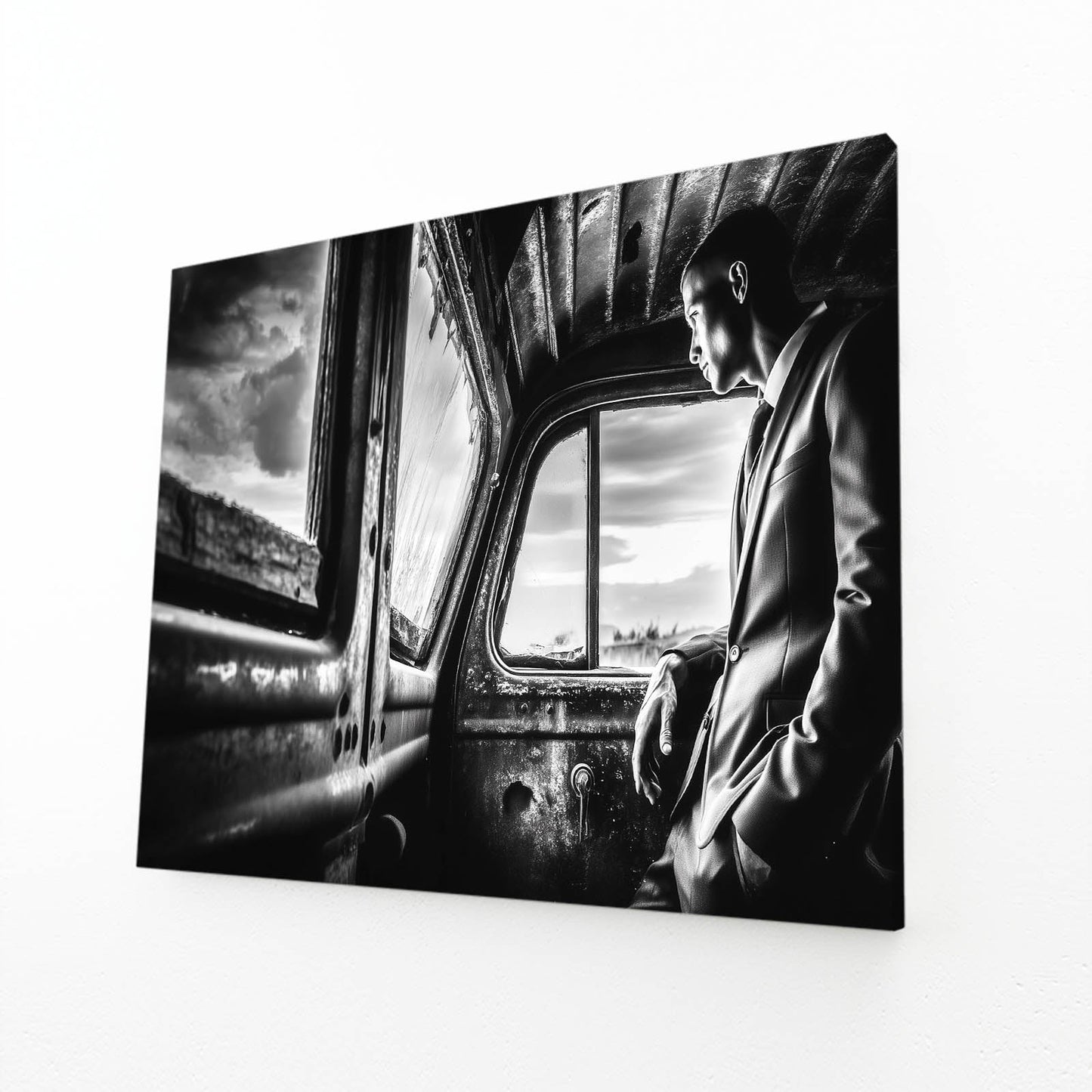 Rustic Truck Photography Print – canvas print, view 2