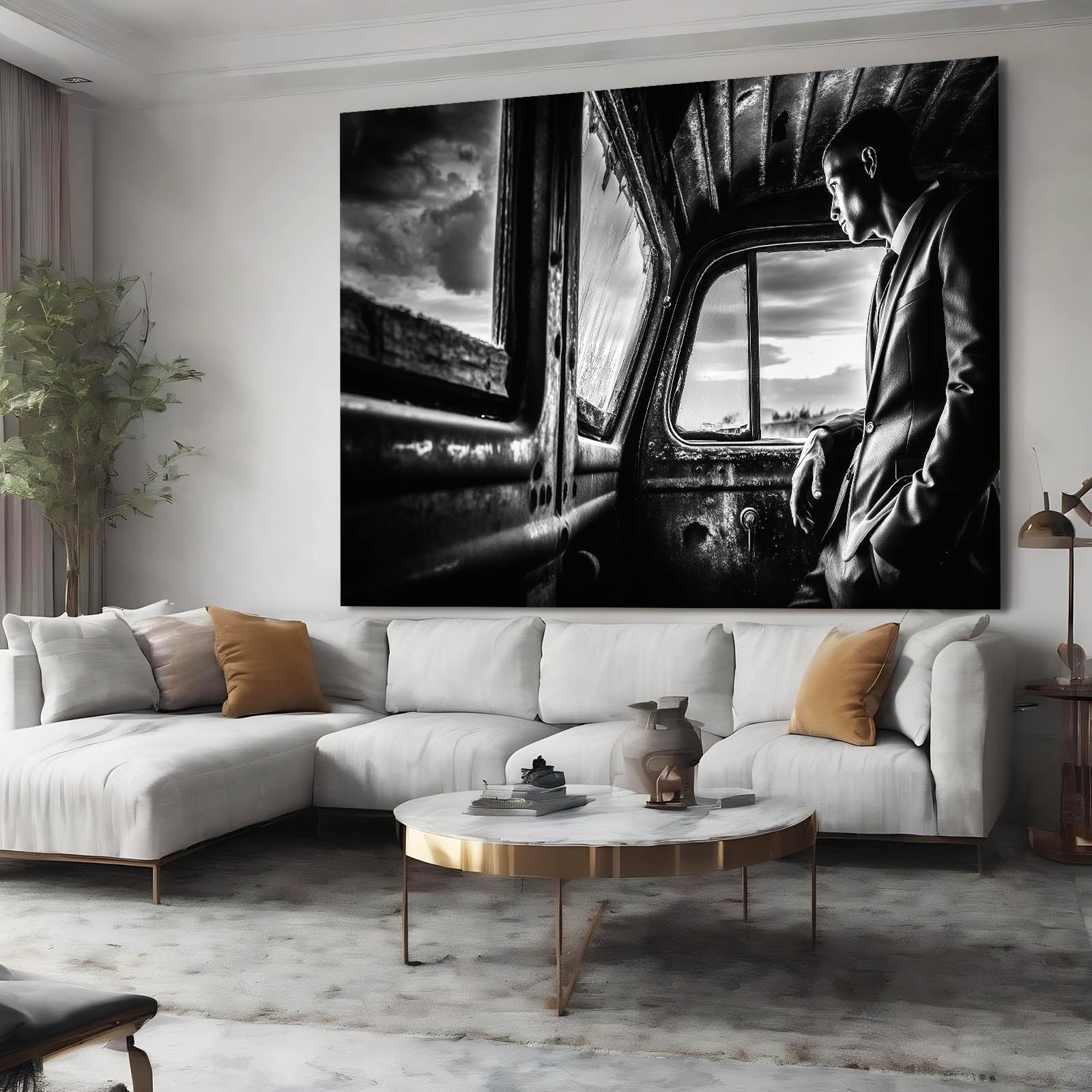 Rustic Truck Photography Print – canvas print, view 3