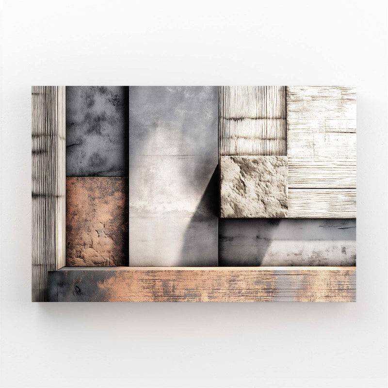 Rustic Wood Abstract Farmhouse Prints – rustic wood abstract farmhouse canvas print