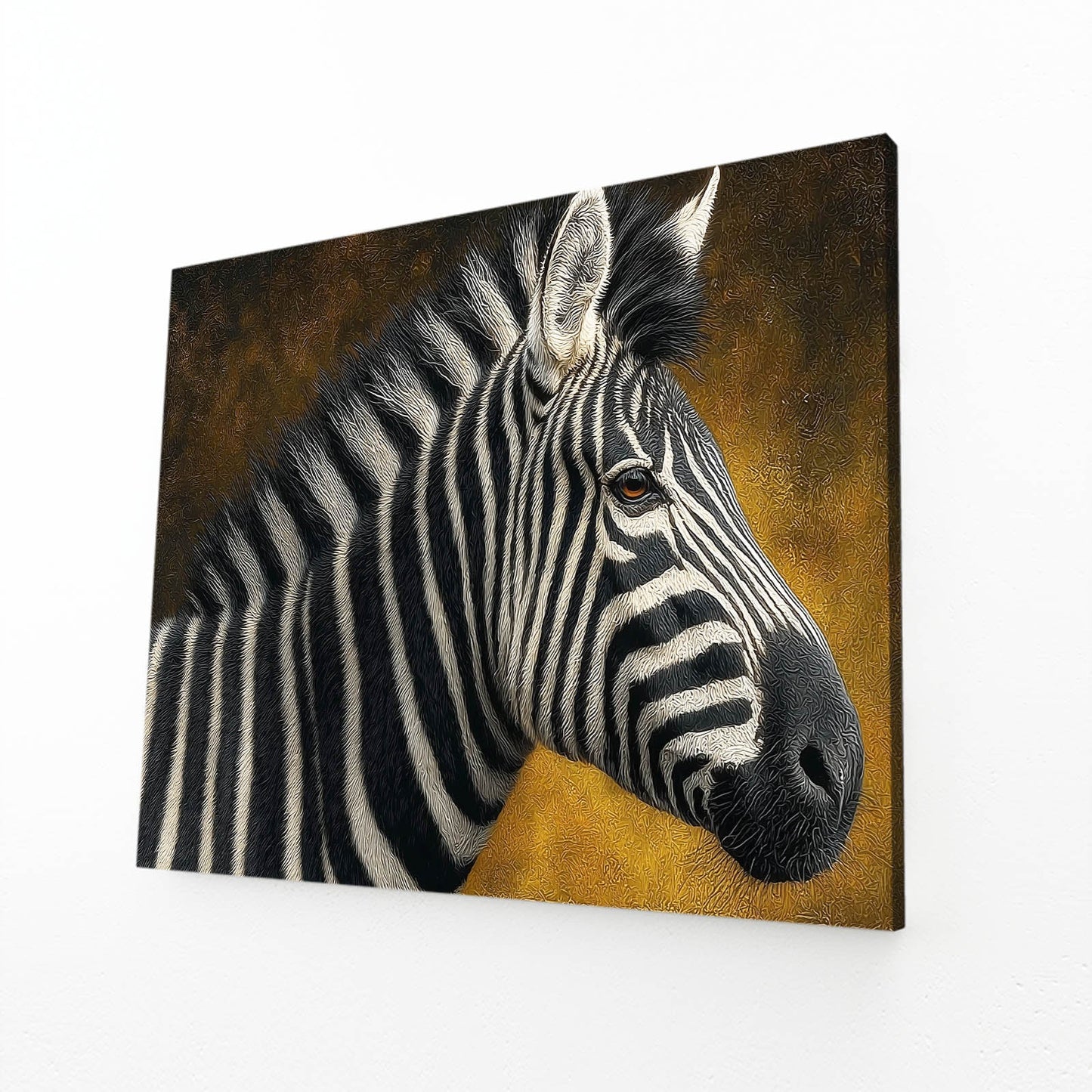 Rustic Zebra Canvas – rustic canvas print