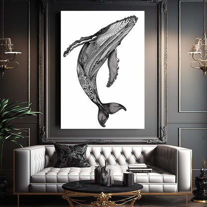 Sacred Whale Patterns Art
