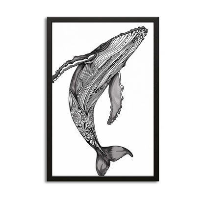 Sacred Whale Patterns Art