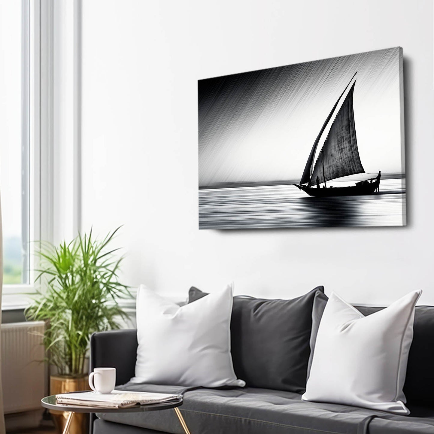 Sailing Dhow Photography Print – canvas print, view 5