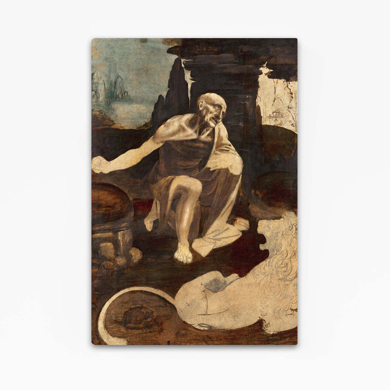 Saint Jerome Wilderness Da Vinci Wall Art – saint jerome wilderness da vinci canvas print