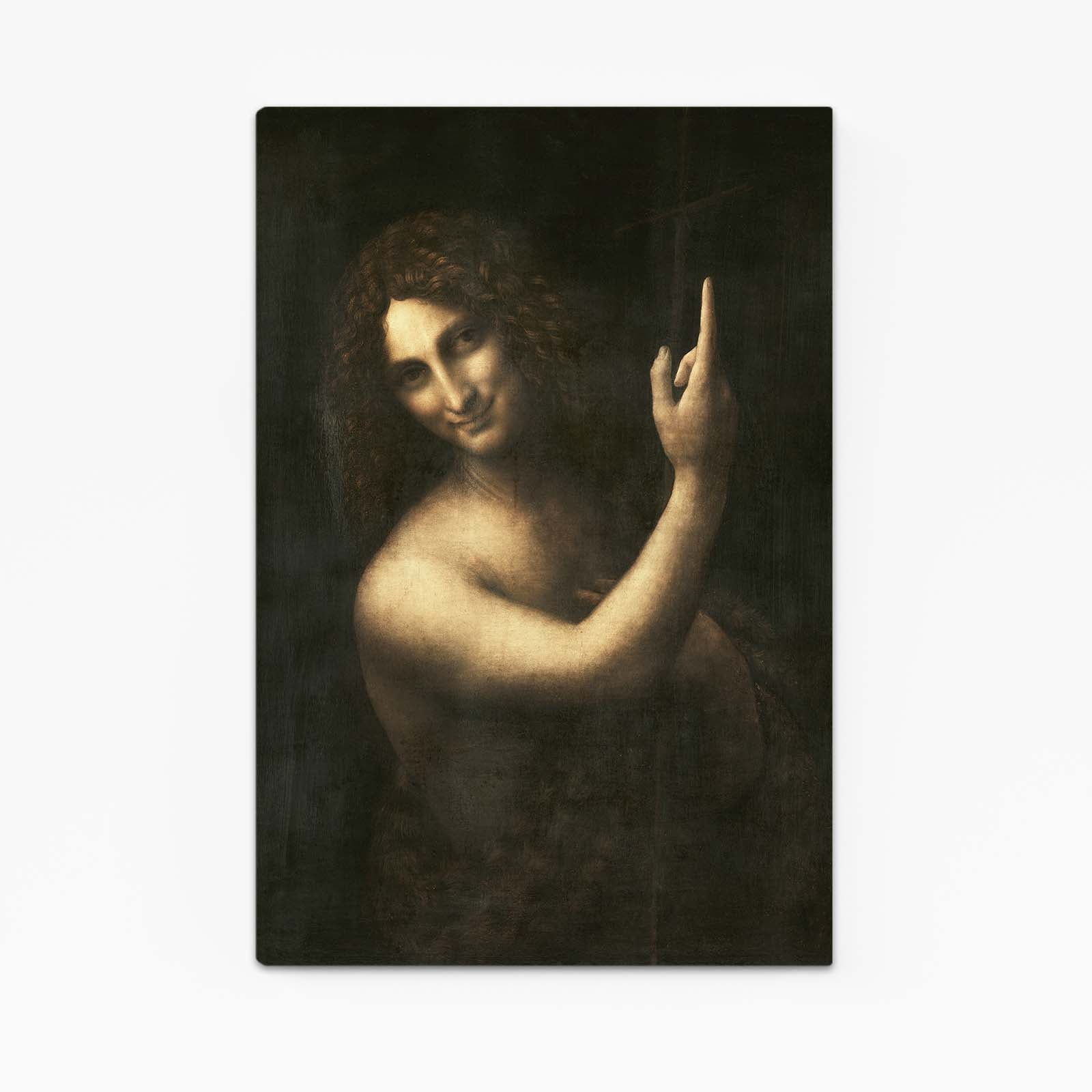 Saint John The Baptist Da Vinci Wall Art – saint john the baptist da vinci canvas print