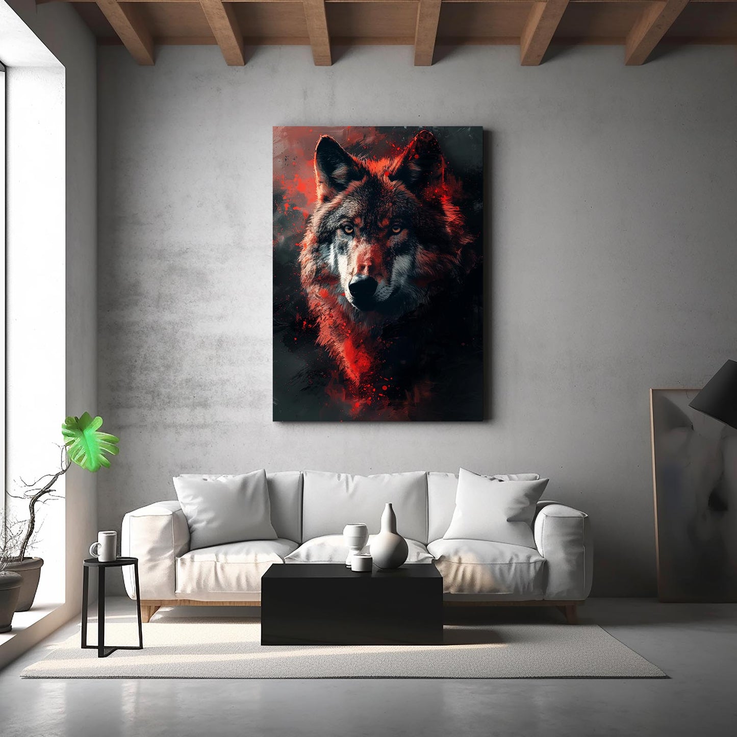 Satin Wolf Art| MusaArtGallery™