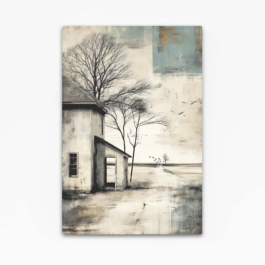 Sepia Farmhouse Sketch Farmhouse Wall Art – sepia farmhouse sketch farmhouse canvas print