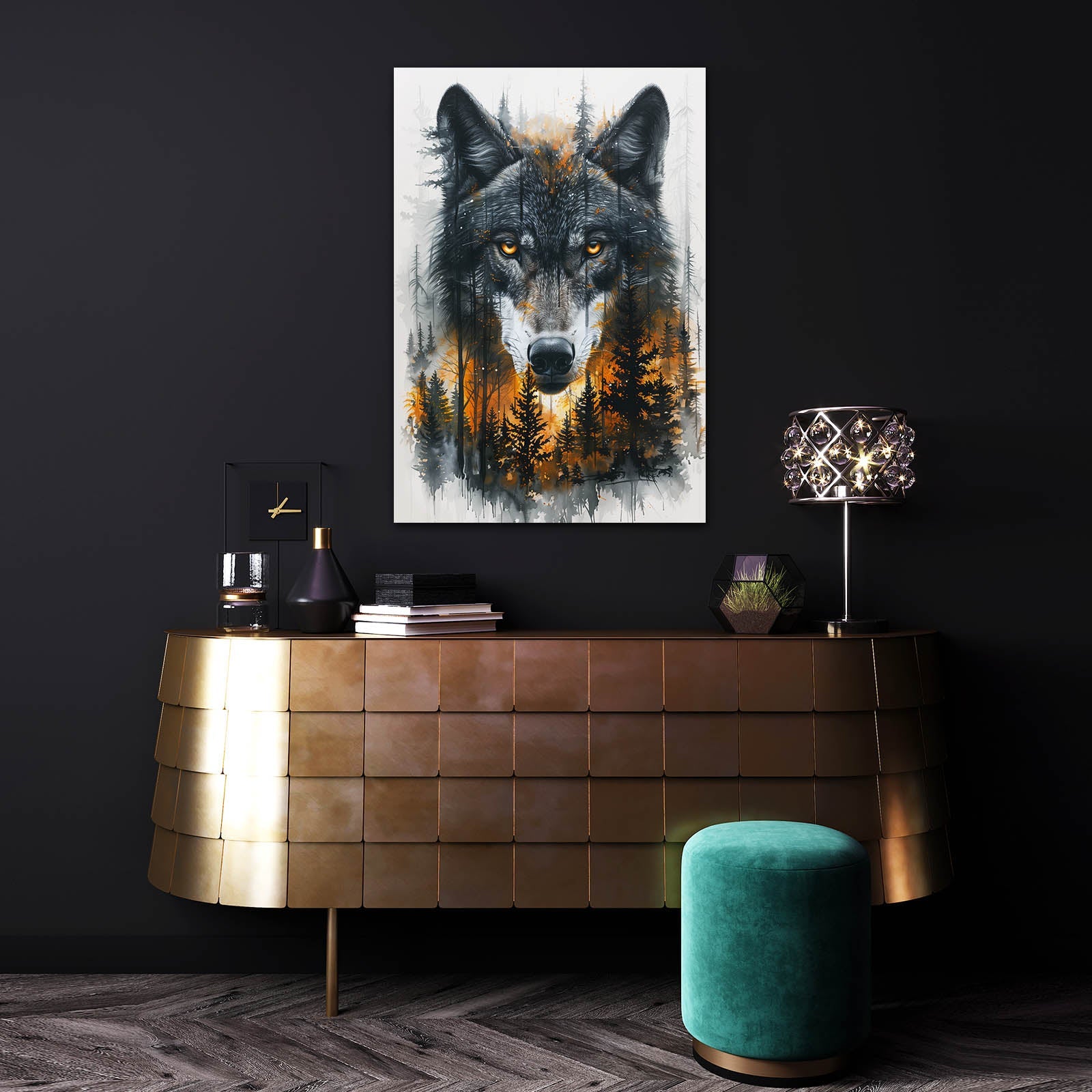 Shadow Wolf Art