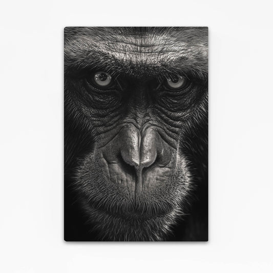 Shadowed Silver Gaze Monkey Canvas Art – shadowed silver gaze monkey canvas print