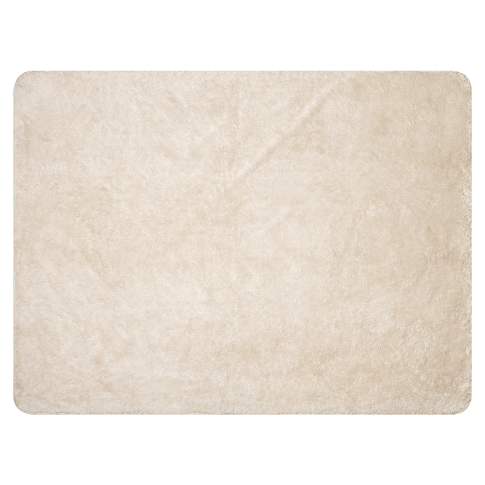 Sherpa Blanket Cow Art – angled canvas view on white background