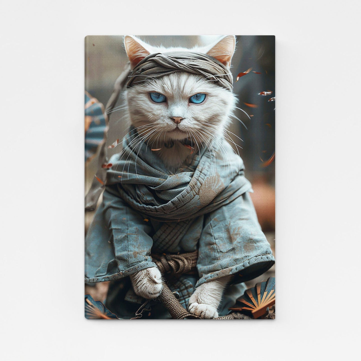 Silent Blade Cat Art