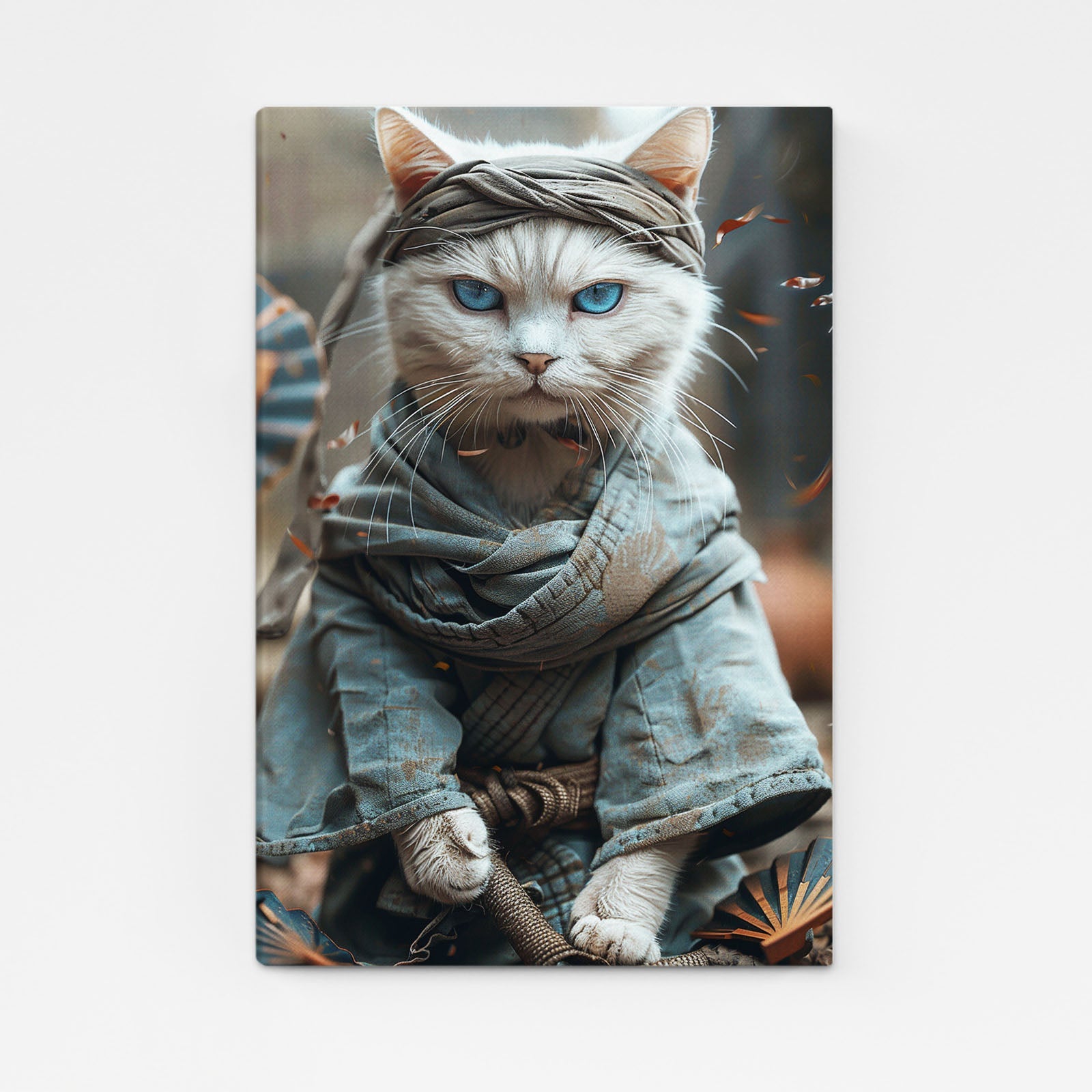Silent Blade Cat Art
