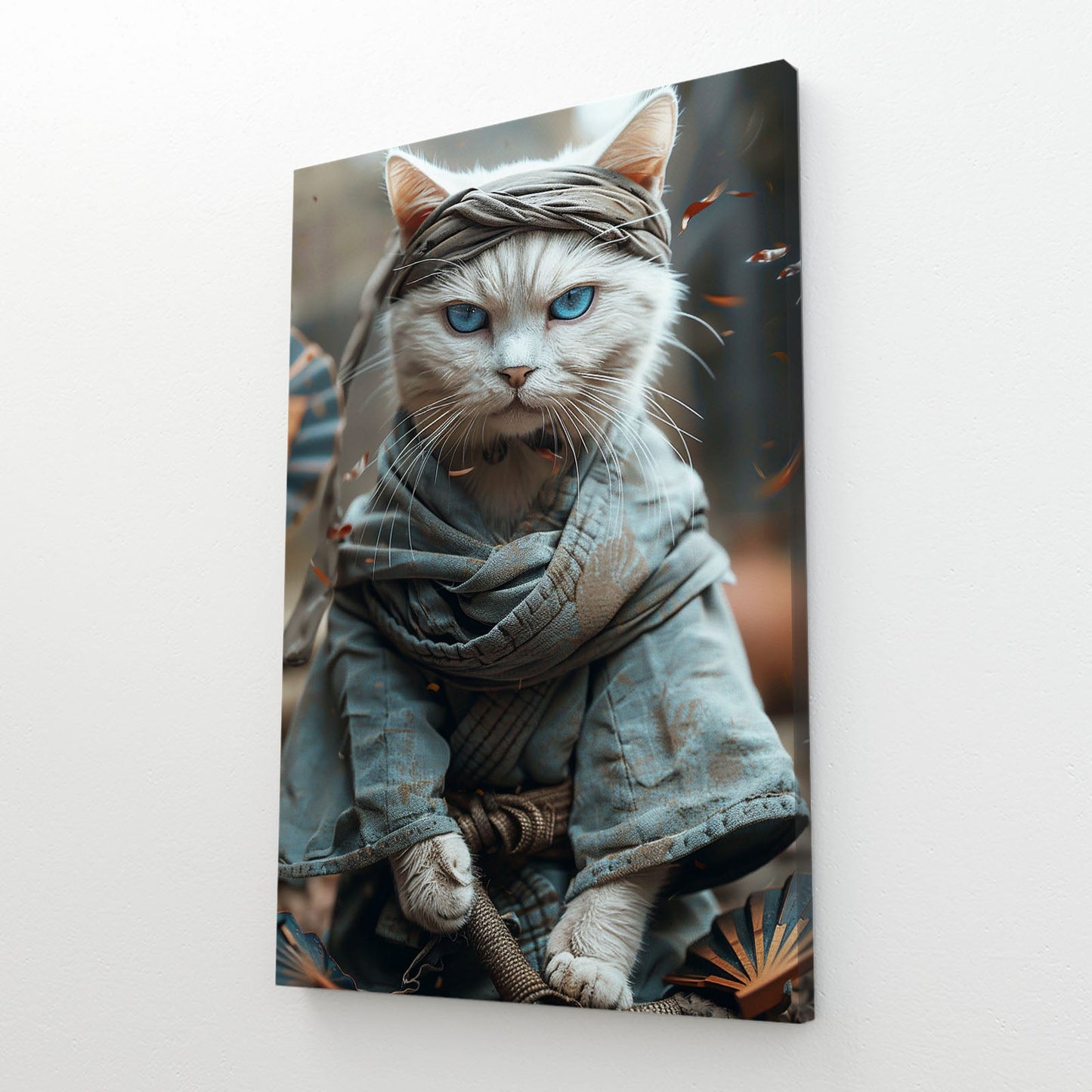 Silent Blade Cat Art