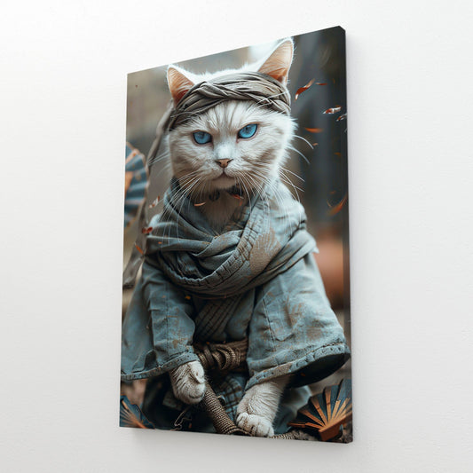 Silent Blade Cat Art