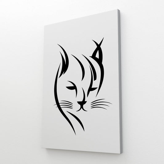 Silhouette Cat Wall Art