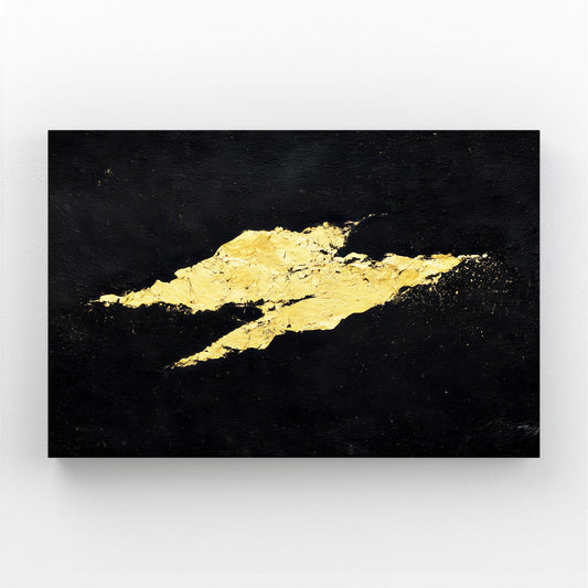 Single Gold Stroke Prints – single gold stroke gold canvas print