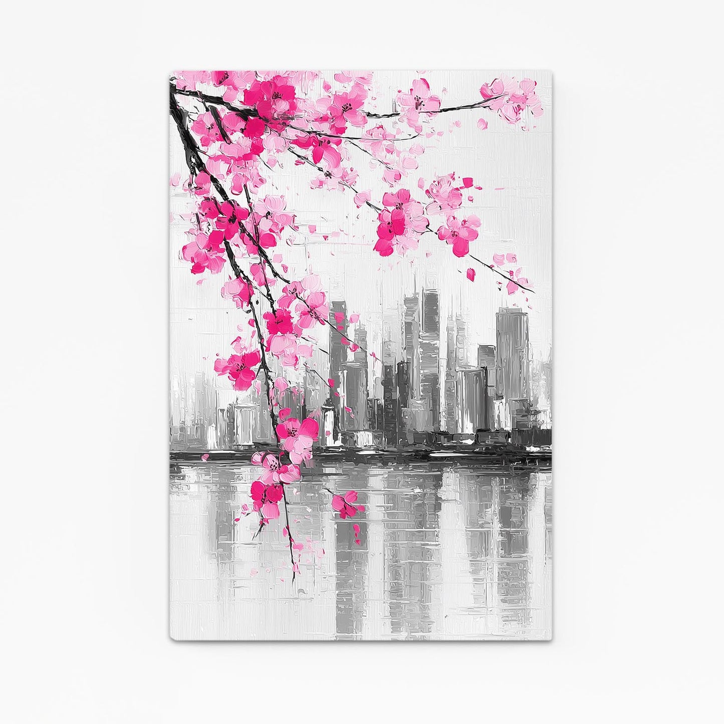 Skyline Ink Branch Cherry Blossom Wall Decor – skyline ink branch cherry blossom canvas print