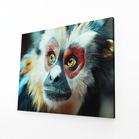Snow Crest Portrait Monkey Canvas – snow crest portrait monkey canvas print