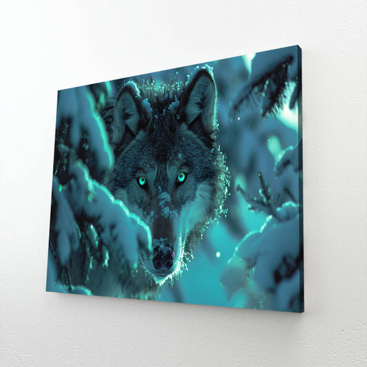 Snow Wolf Wall Art