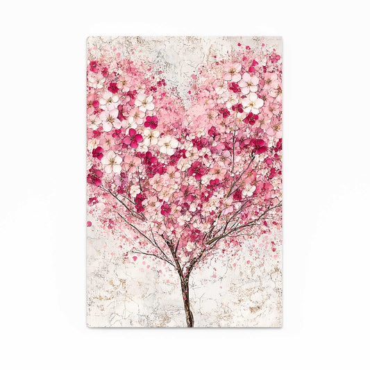 Snowy Petal Tree Cherry Blossom Canvas Art – snowy petal tree cherry blossom canvas print