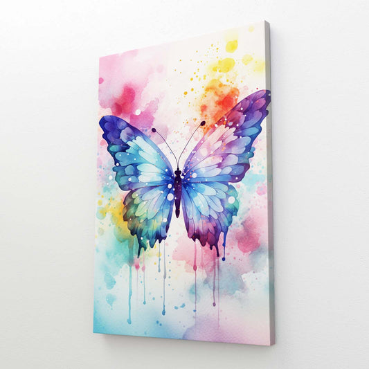 Soft Color Butterfly Wall Art