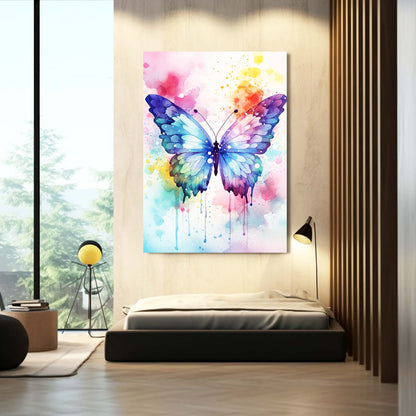 Soft Color Butterfly Wall Art