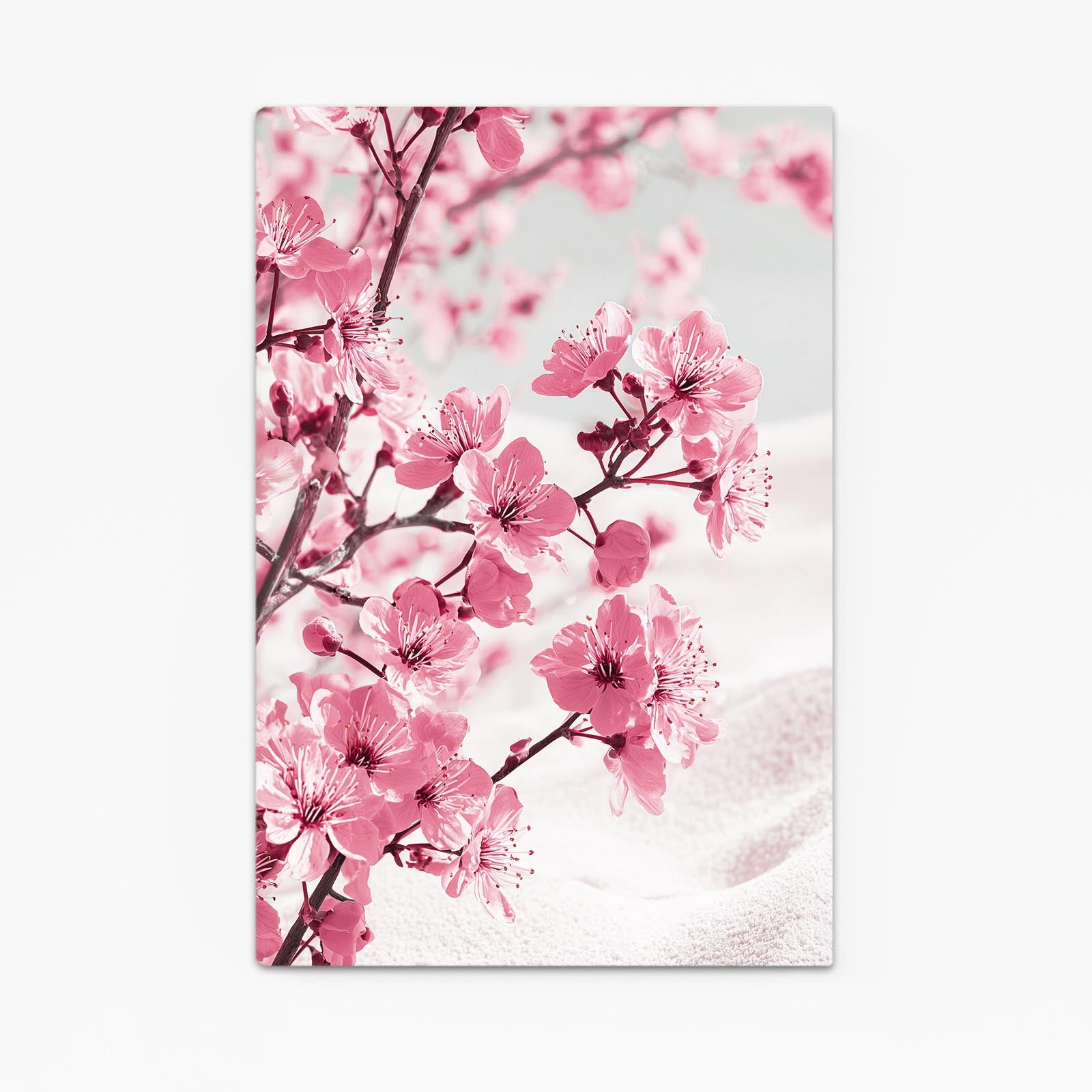 Soft Pastel Branch Cherry Blossom Wall Decor – soft pastel branch cherry blossom canvas print