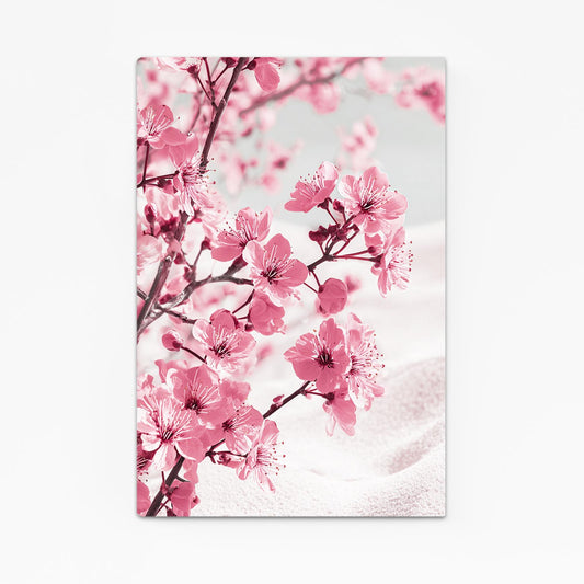 Soft Pastel Branch Cherry Blossom Wall Decor – soft pastel branch cherry blossom canvas print