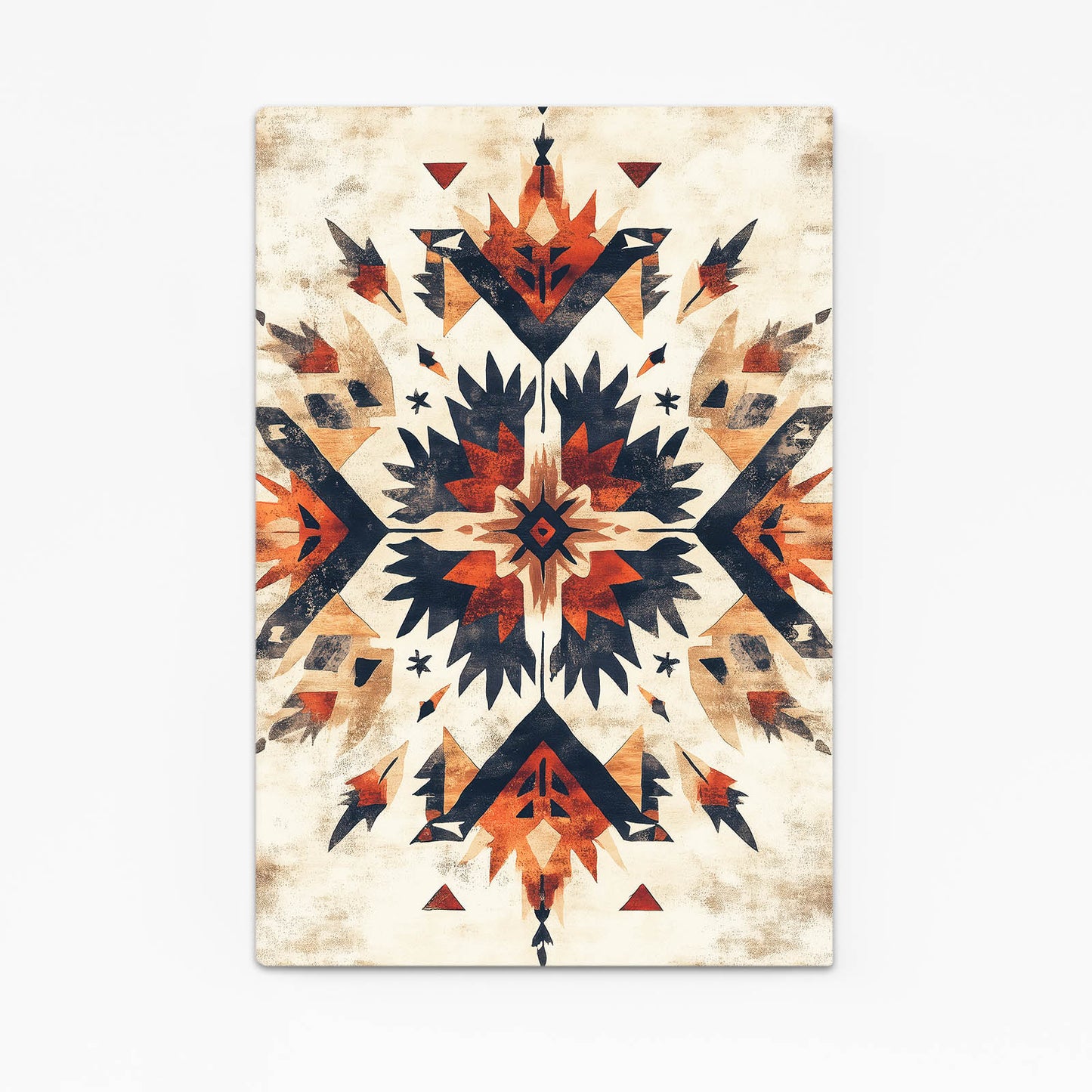 Southwest Star Medallion Mexican Prints — contemporary canvas print, canvas print on white background