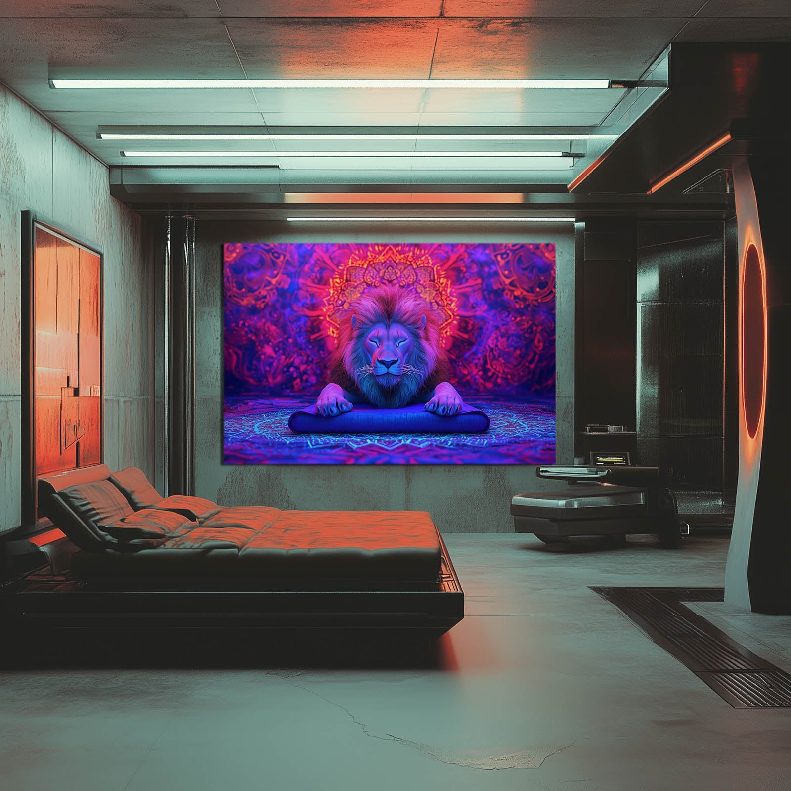 Spiritual Lion Wall Art