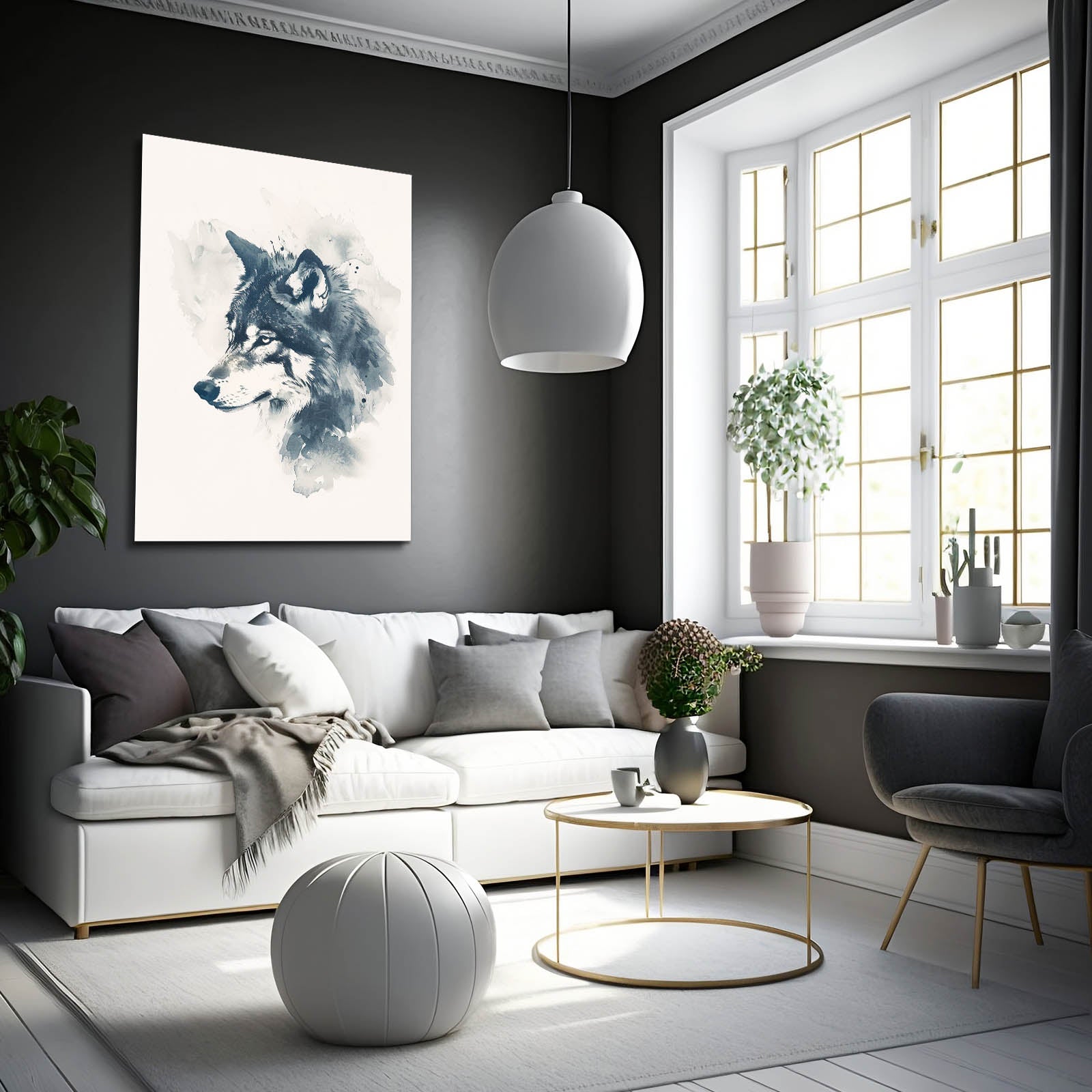 Spiritual Wolf Art