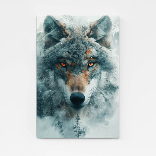 Spiritual Wolf Wall Art