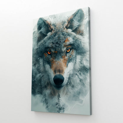 Spiritual Wolf Wall Art