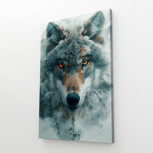 Spiritual Wolf Wall Art