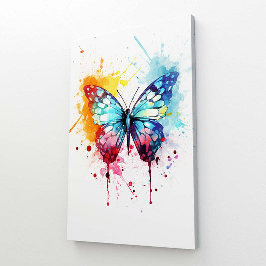 Splatter Butterfly Wall Art
