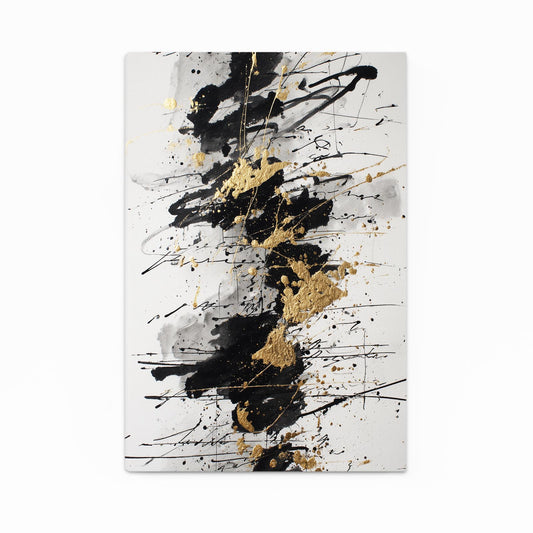 Splattered Gold Column Wall Art – splattered gold column gold canvas print